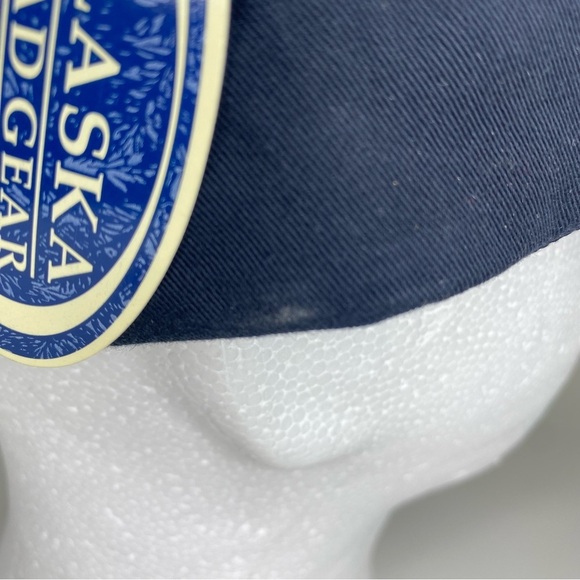 Alaska Logo Embroidered Hat made by Arctic Circle Enterprises, Anchorage Alaska - Picture 4 of 10